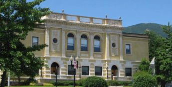 Adams Library exterior shot